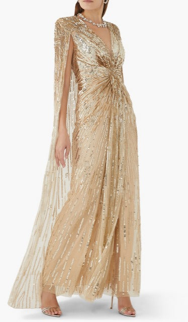 CAPE GOWN:Gold :12