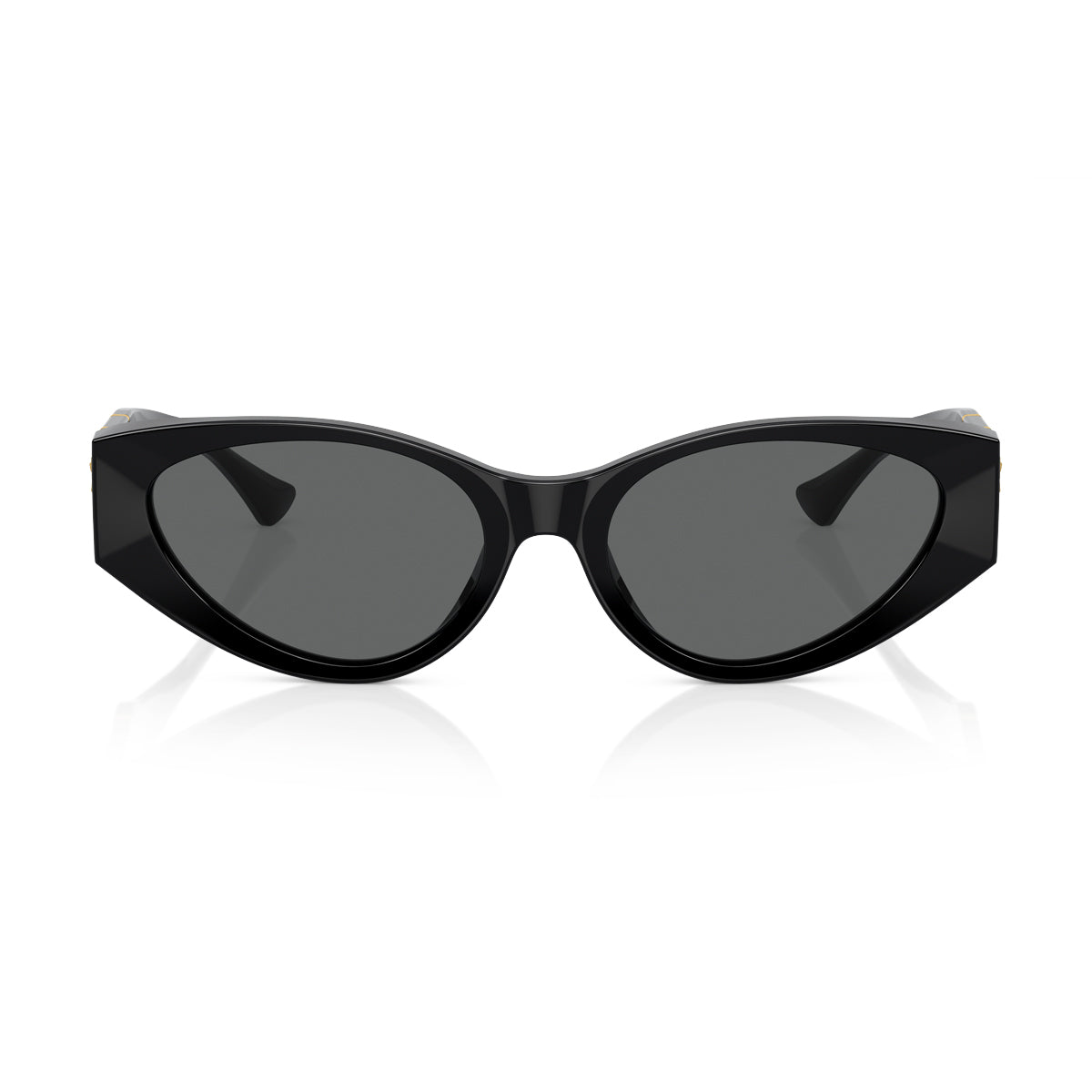 Cateye Dark Grey & Black Sunglasses