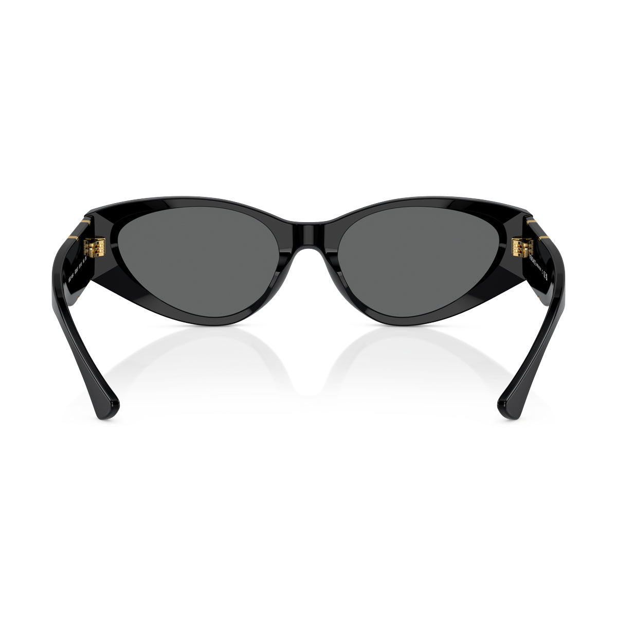 Cateye Dark Grey & Black Sunglasses