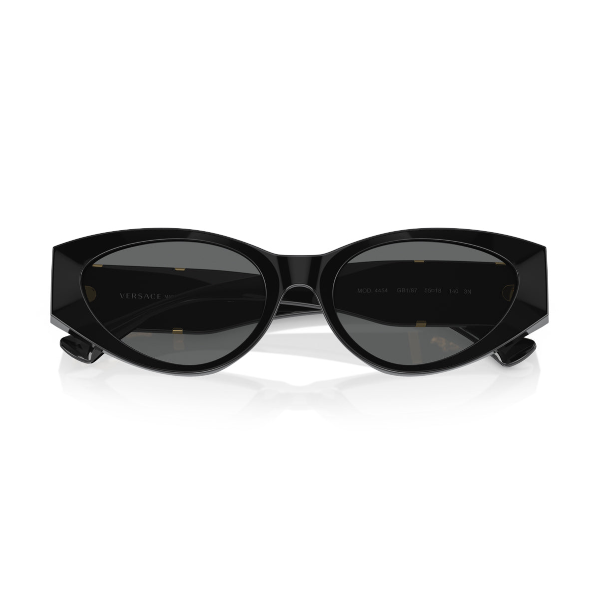 Cateye Dark Grey & Black Sunglasses