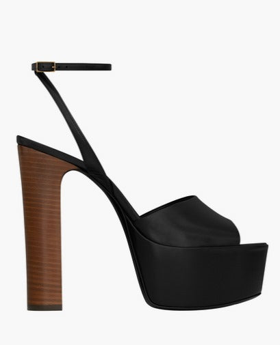 Jodie 145 Leather Platform Sandals