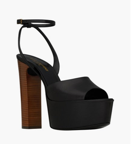 Jodie 145 Leather Platform Sandals