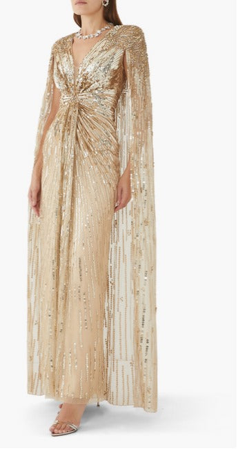 CAPE GOWN:Gold :12